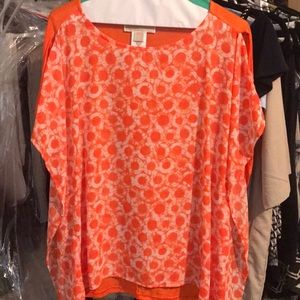 MICHAEL Michael Kors orange top